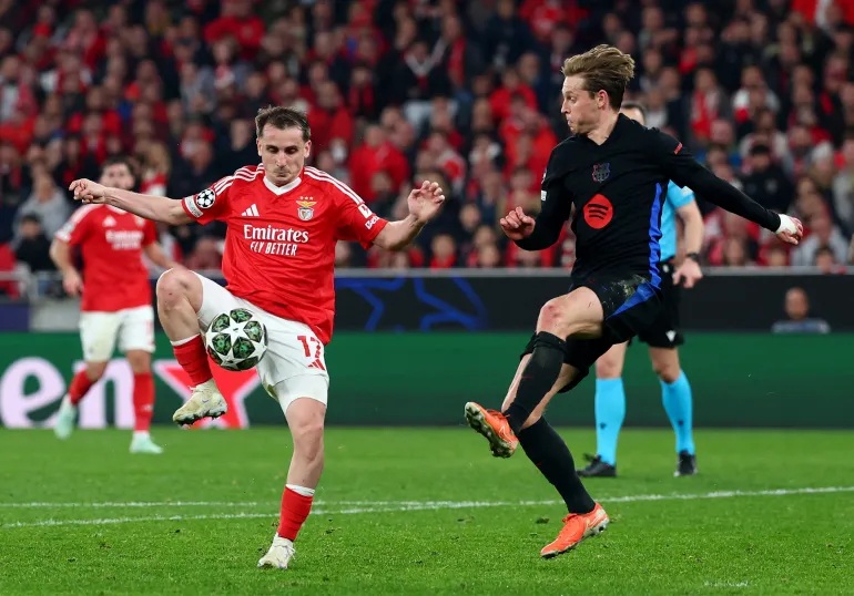 Palpite: Barcelona x Benfica – Prognóstico para a Liga dos Campeões – 11/03/2025: Barcelona tem vantagem no confronto e vai decidir a classificação em casa